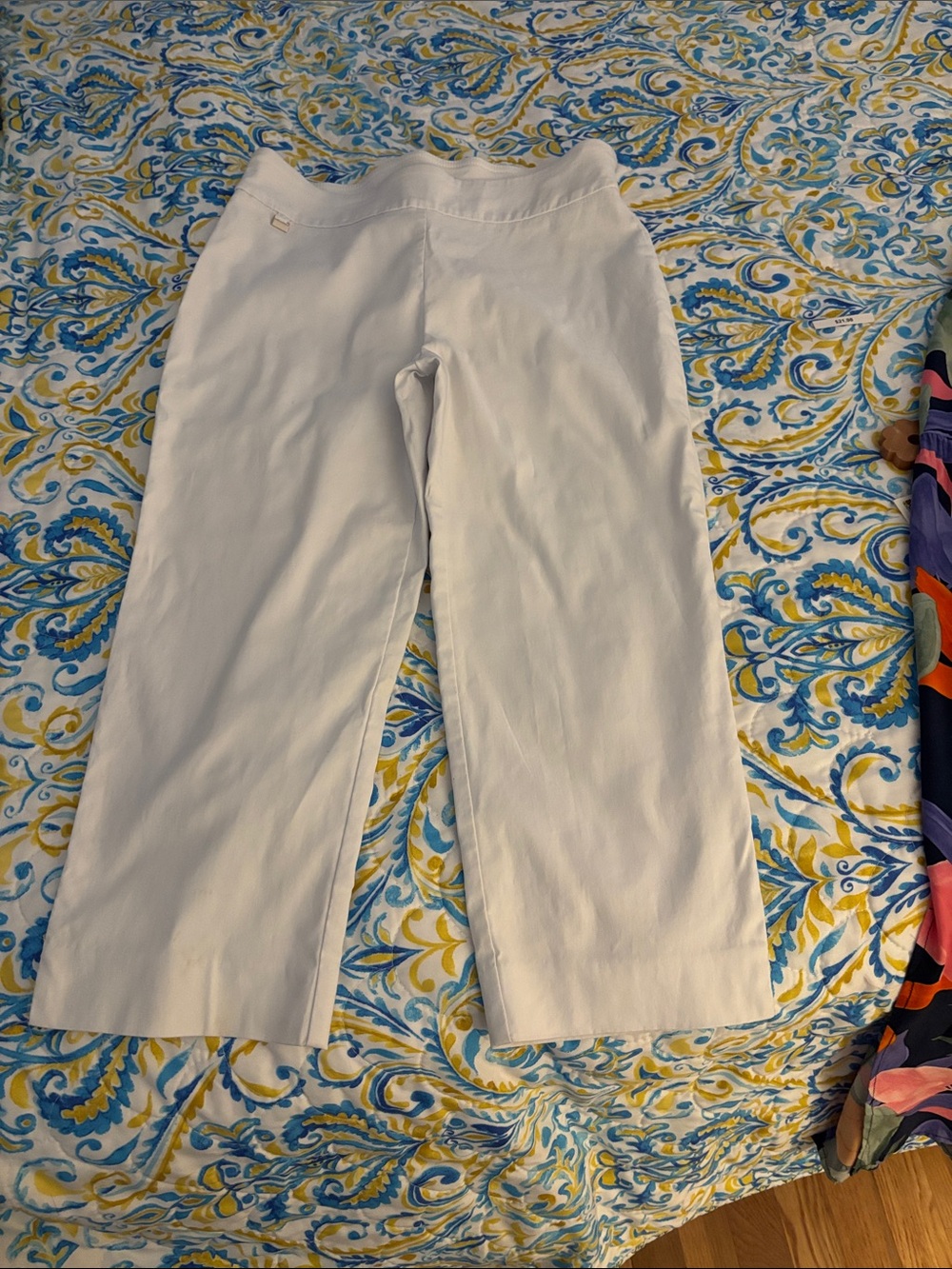 Counterparts Neutral-WHITE Straight Leg capri